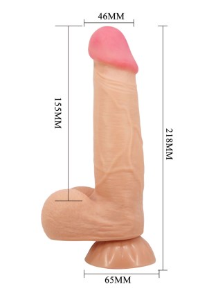 Realističan vibrator Cass- BW 8105ZRG-5